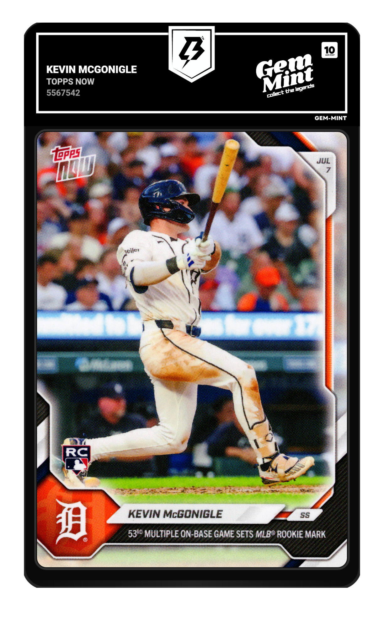 Kevin McGonigle graded 10