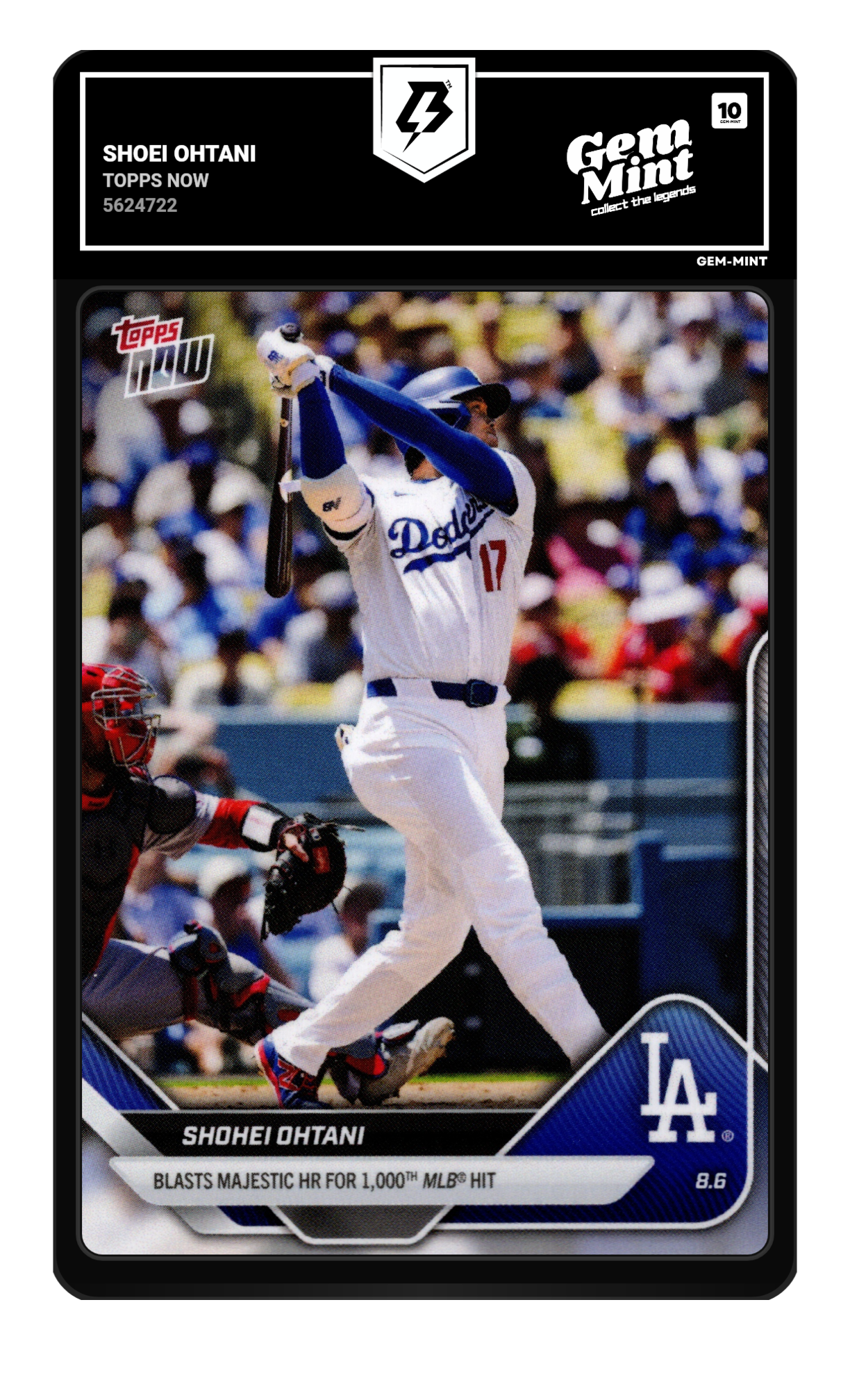 Shoei Ohtani graded 10