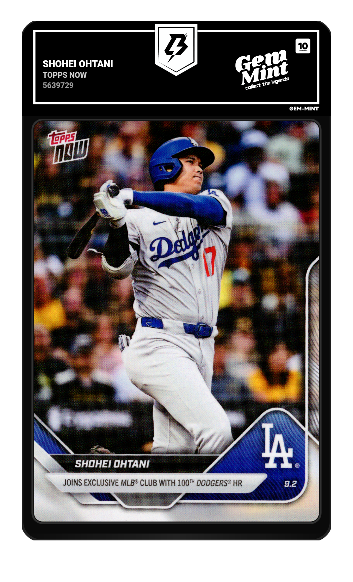 Shohei Ohtani graded 10