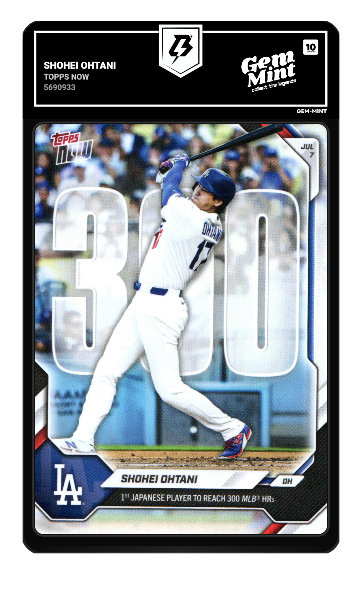 Shohei Ohtani graded 10