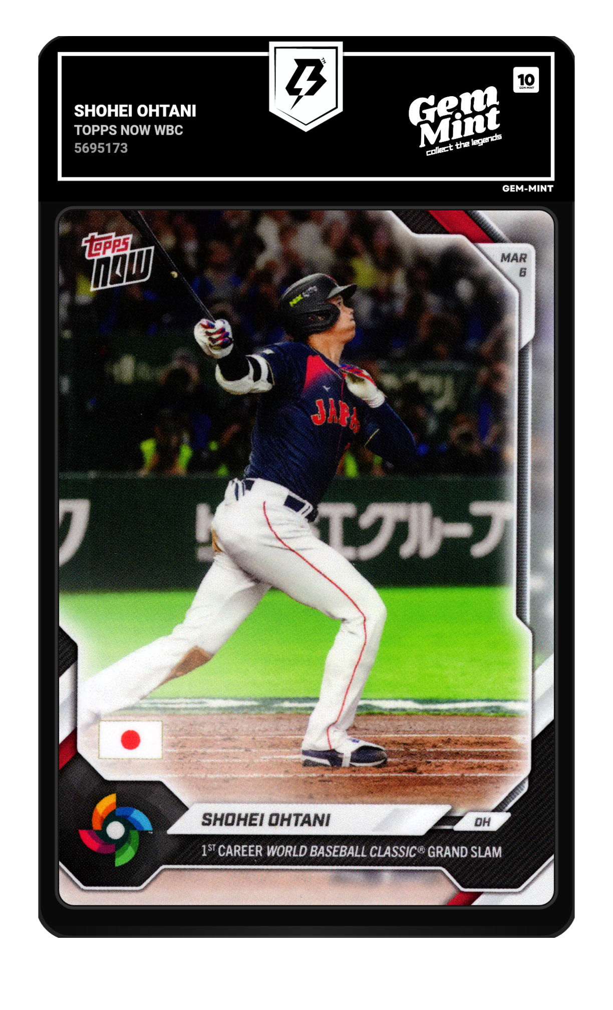 Shohei Ohtani graded 10