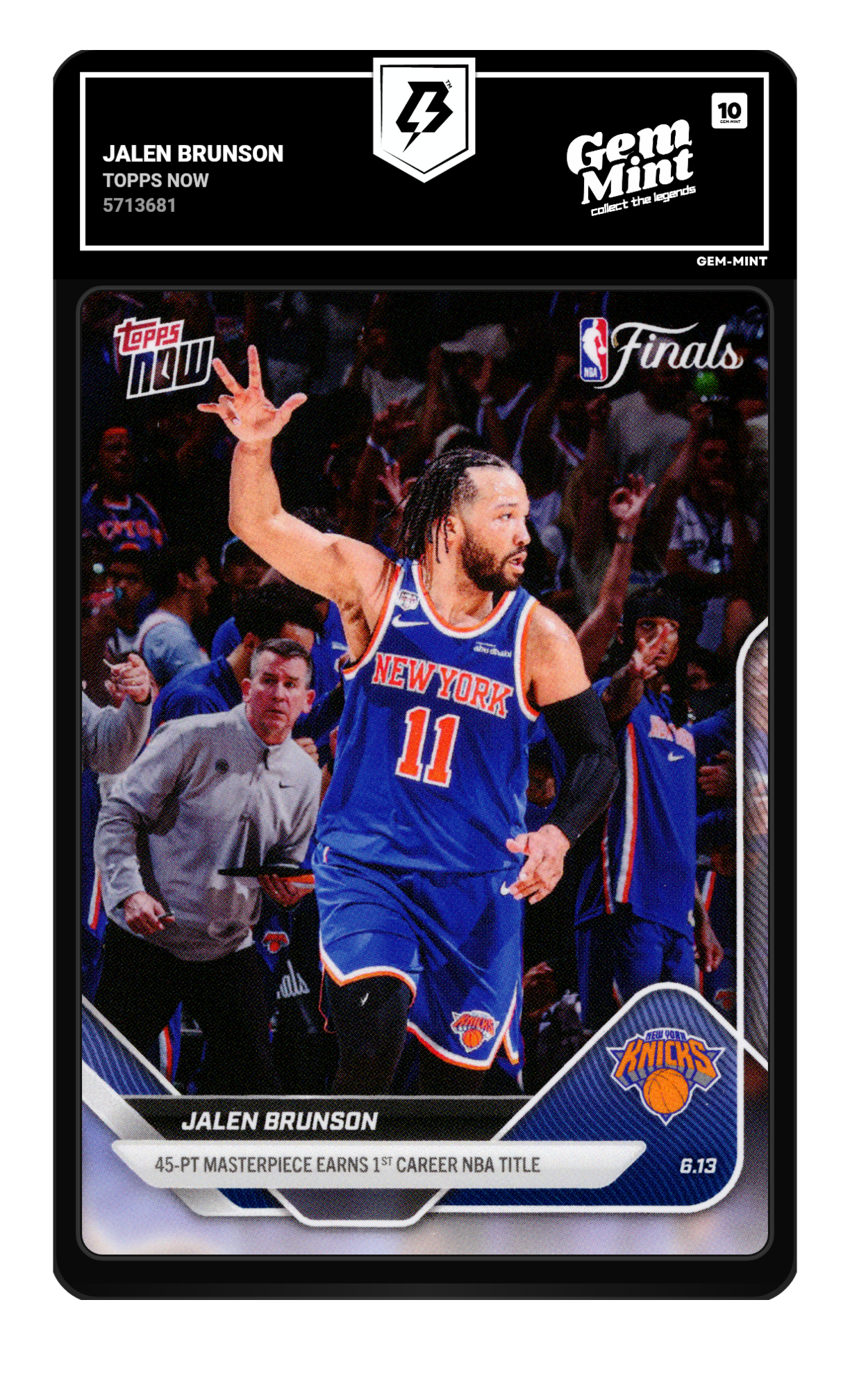 Jalen Brunson graded 10