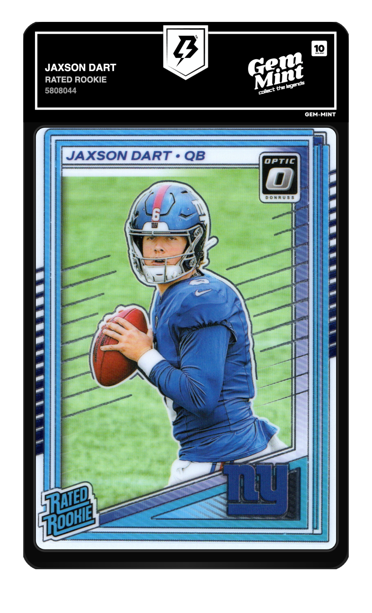 Jaxson Dart graded 10