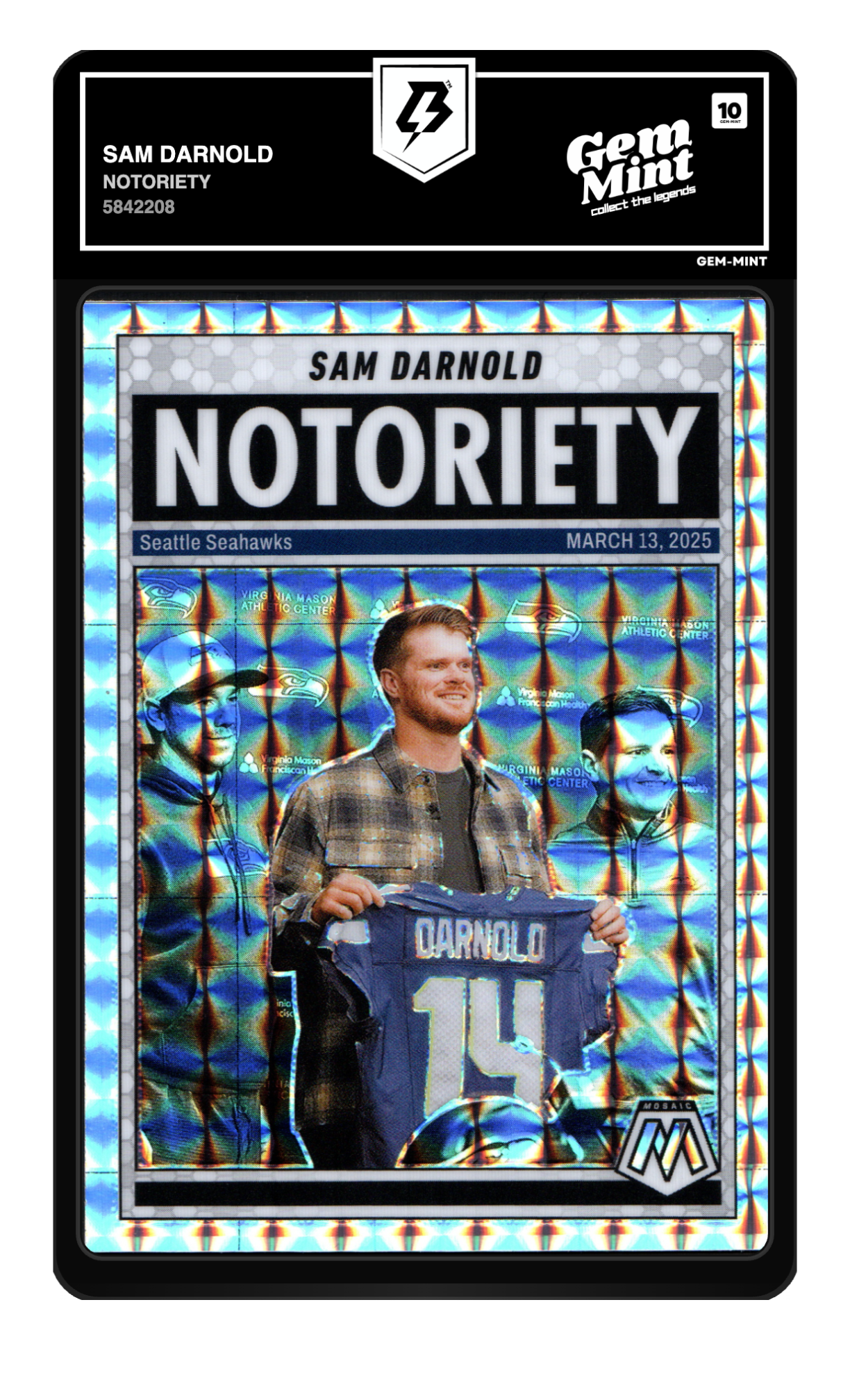 Sam Darnold graded 10