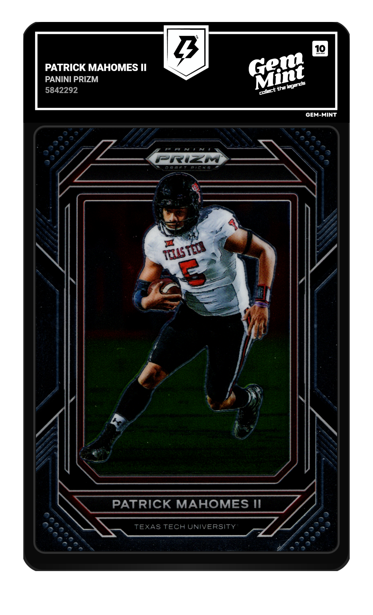 Patrick Mahomes II graded 10