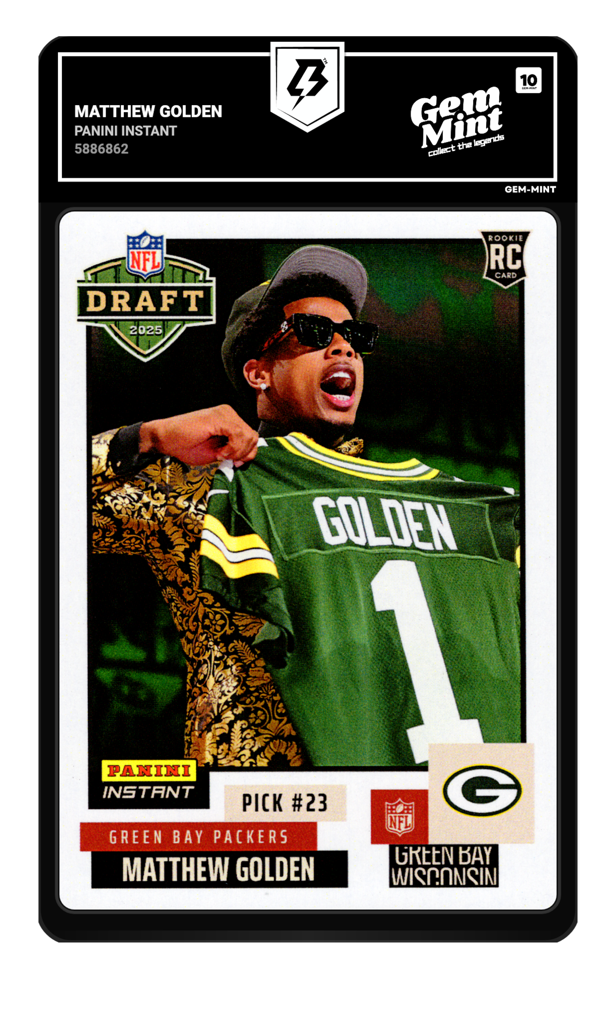 Matthew Golden graded 10