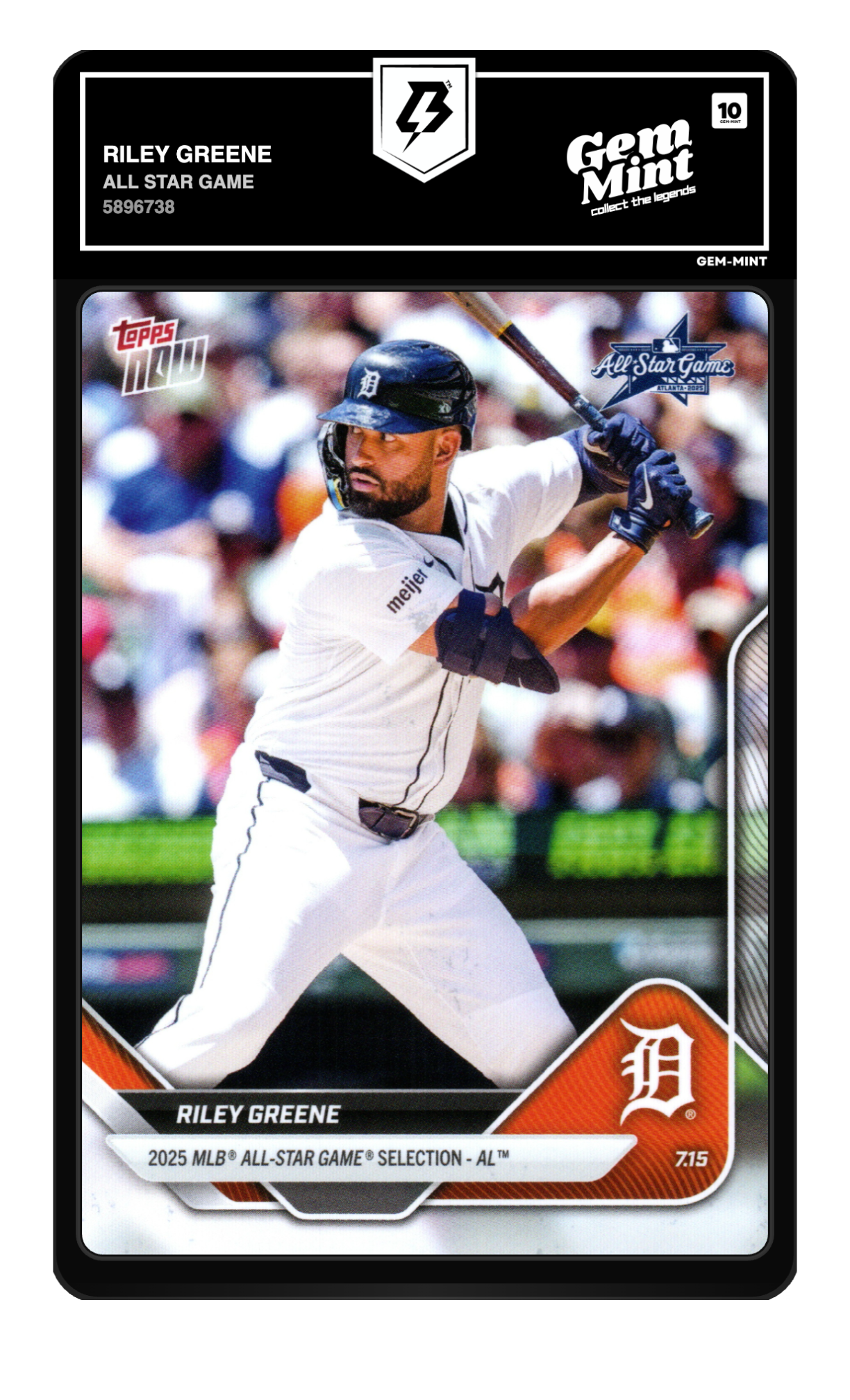Riley Greene graded 10