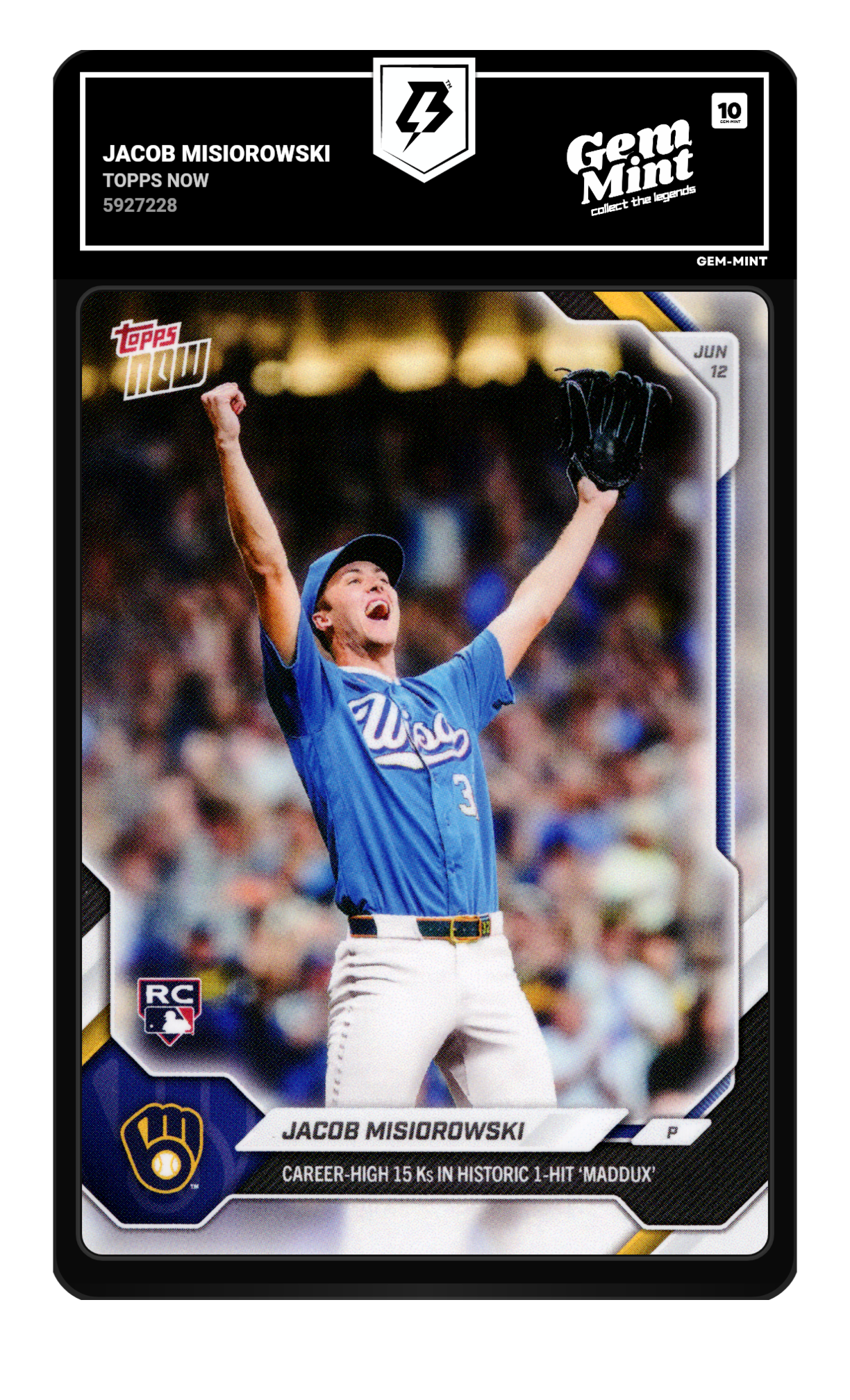 Jacob Misiorowski graded 10