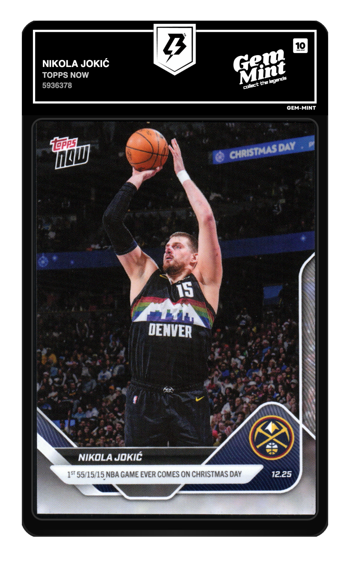 Nikola Jokić graded 10