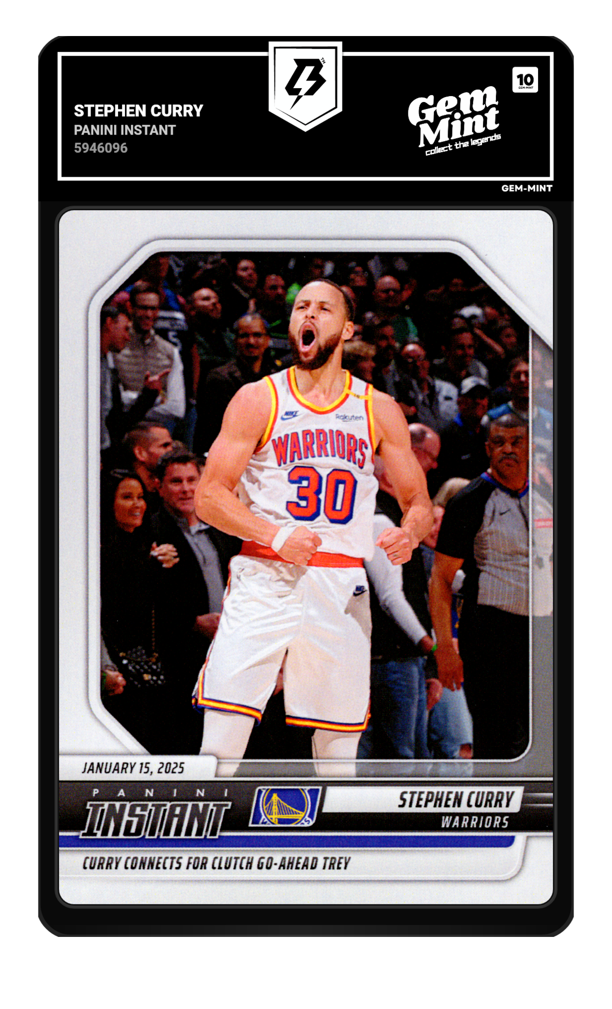Stephen Curry graded 10