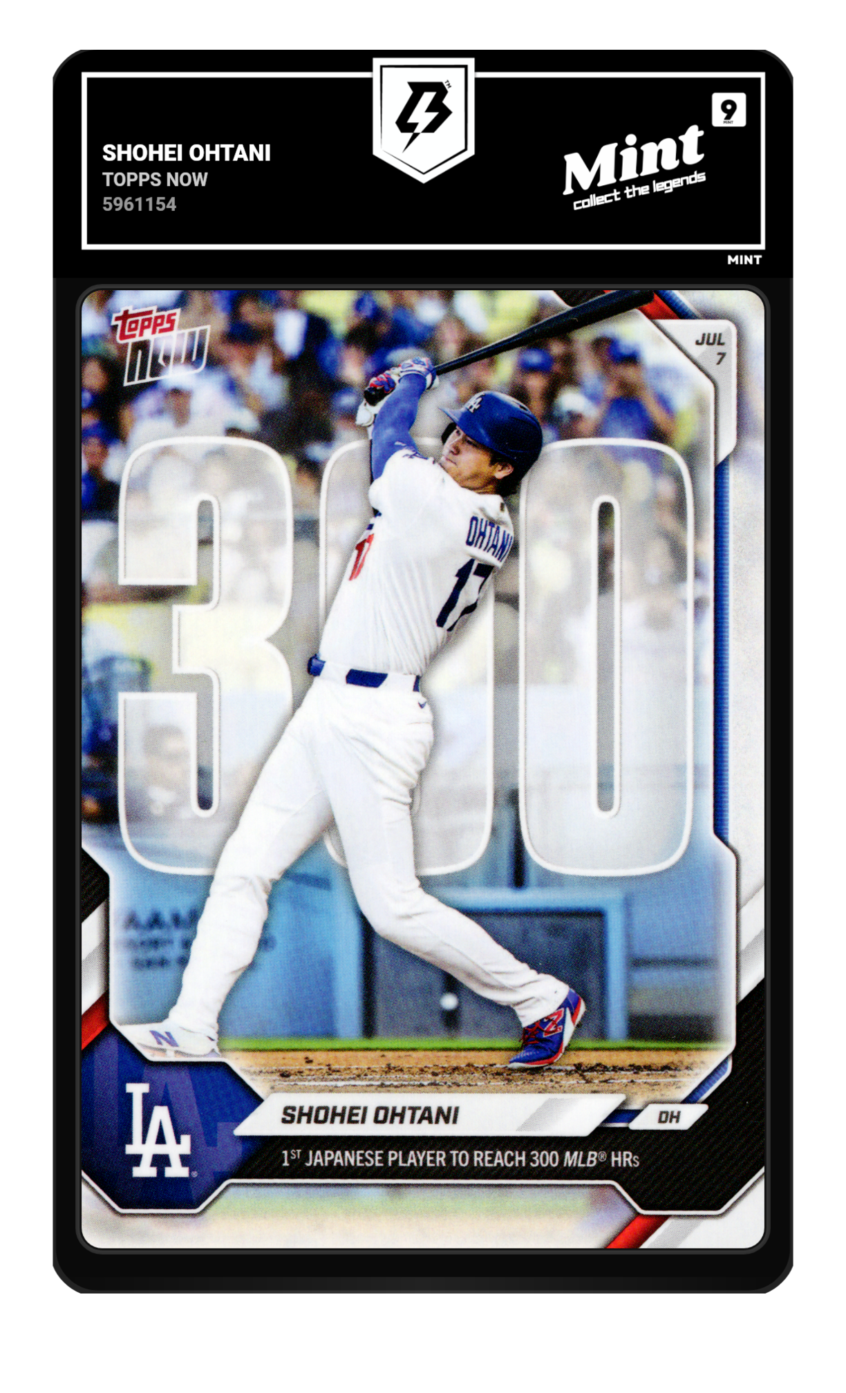 Shohei Ohtani graded 9