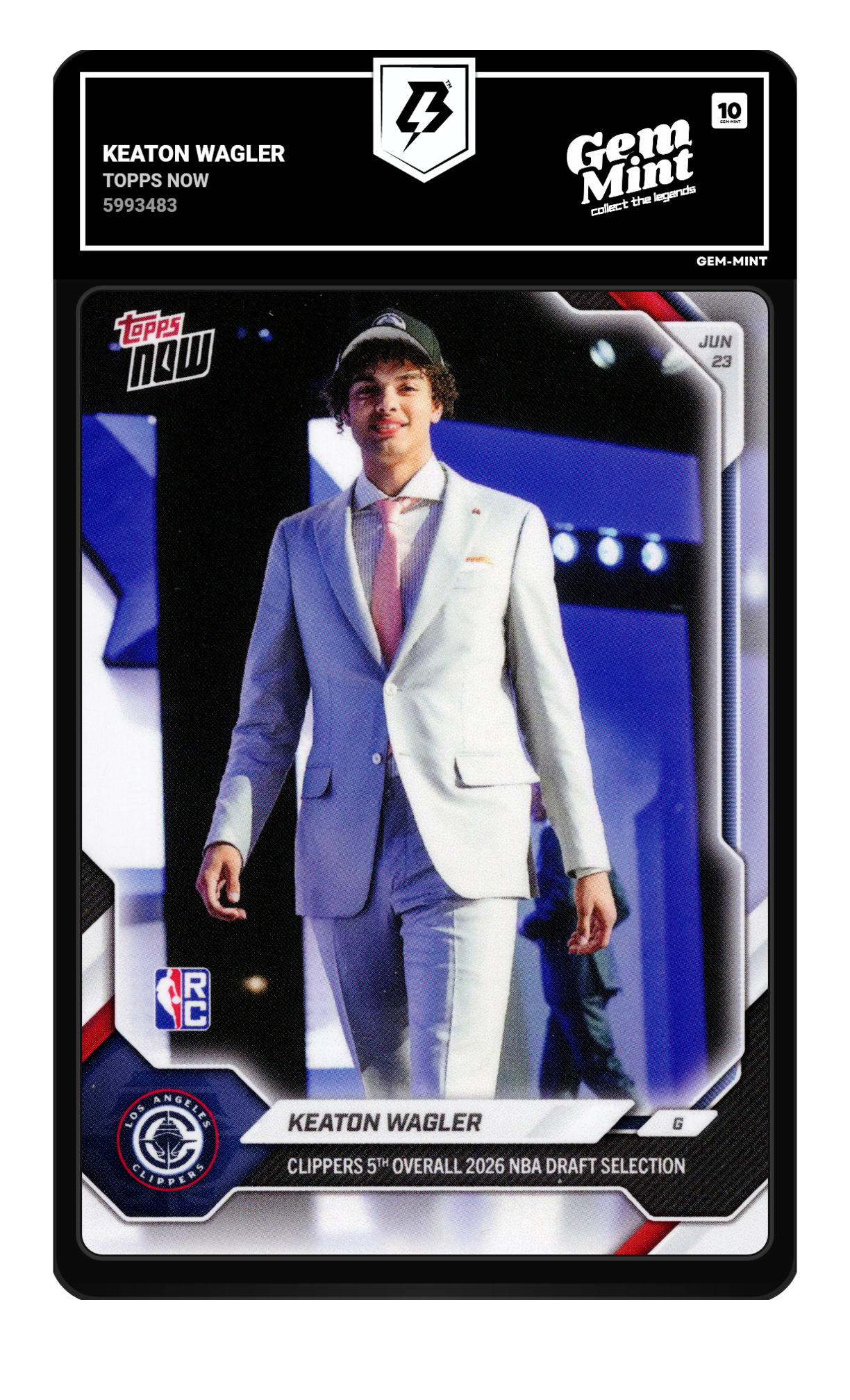 Keaton Wagler graded 10