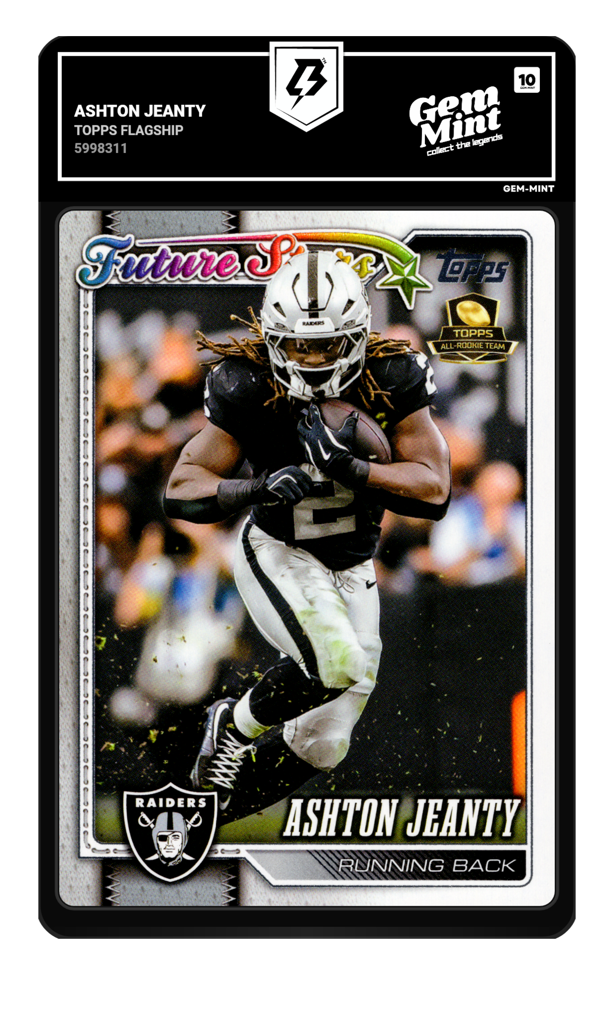 Ashton Jeanty graded 10