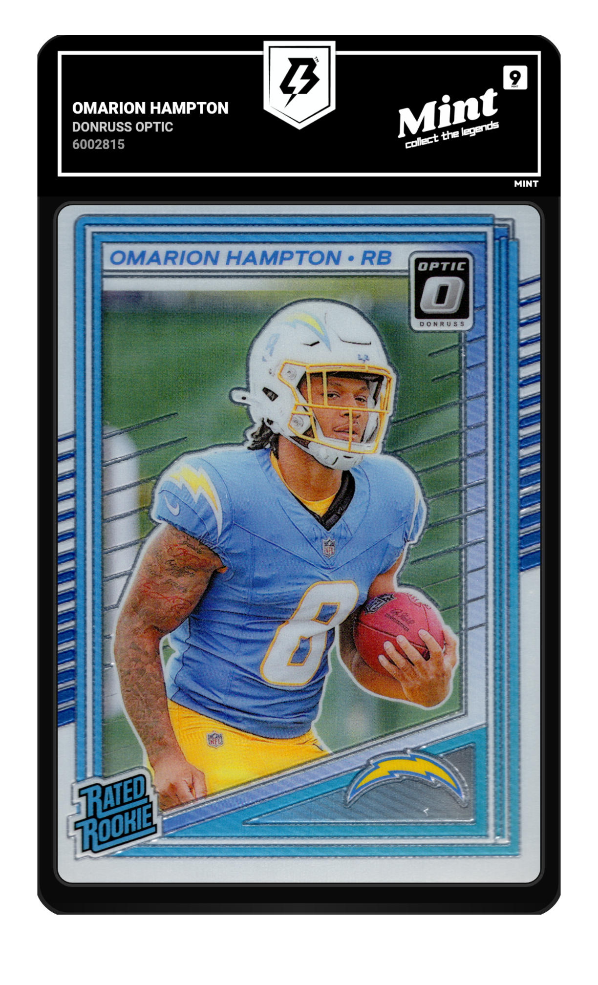 Omarion Hampton graded 9