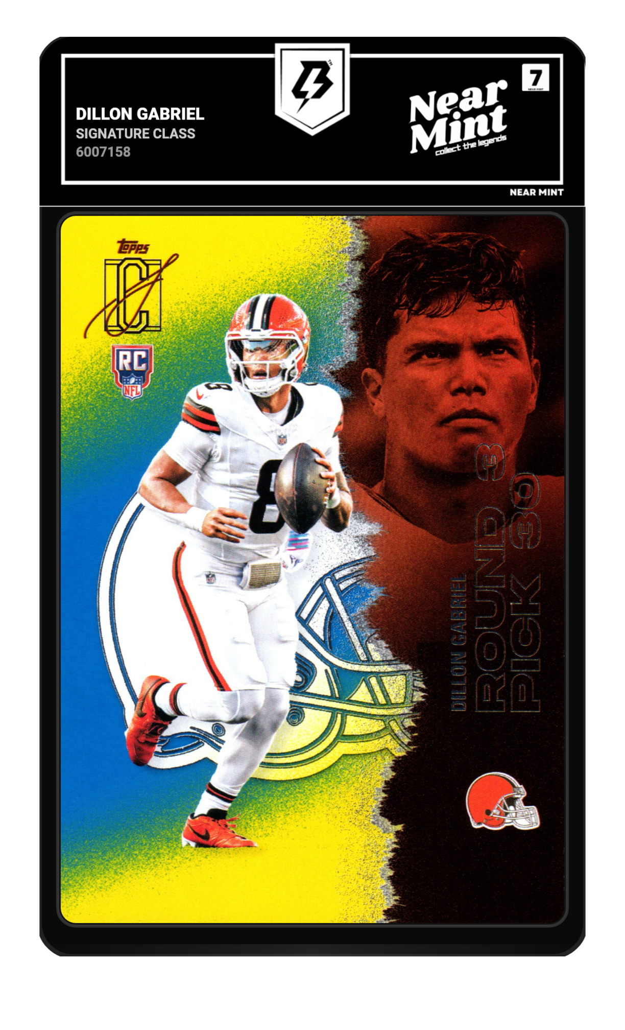 Dillon Gabriel graded 7