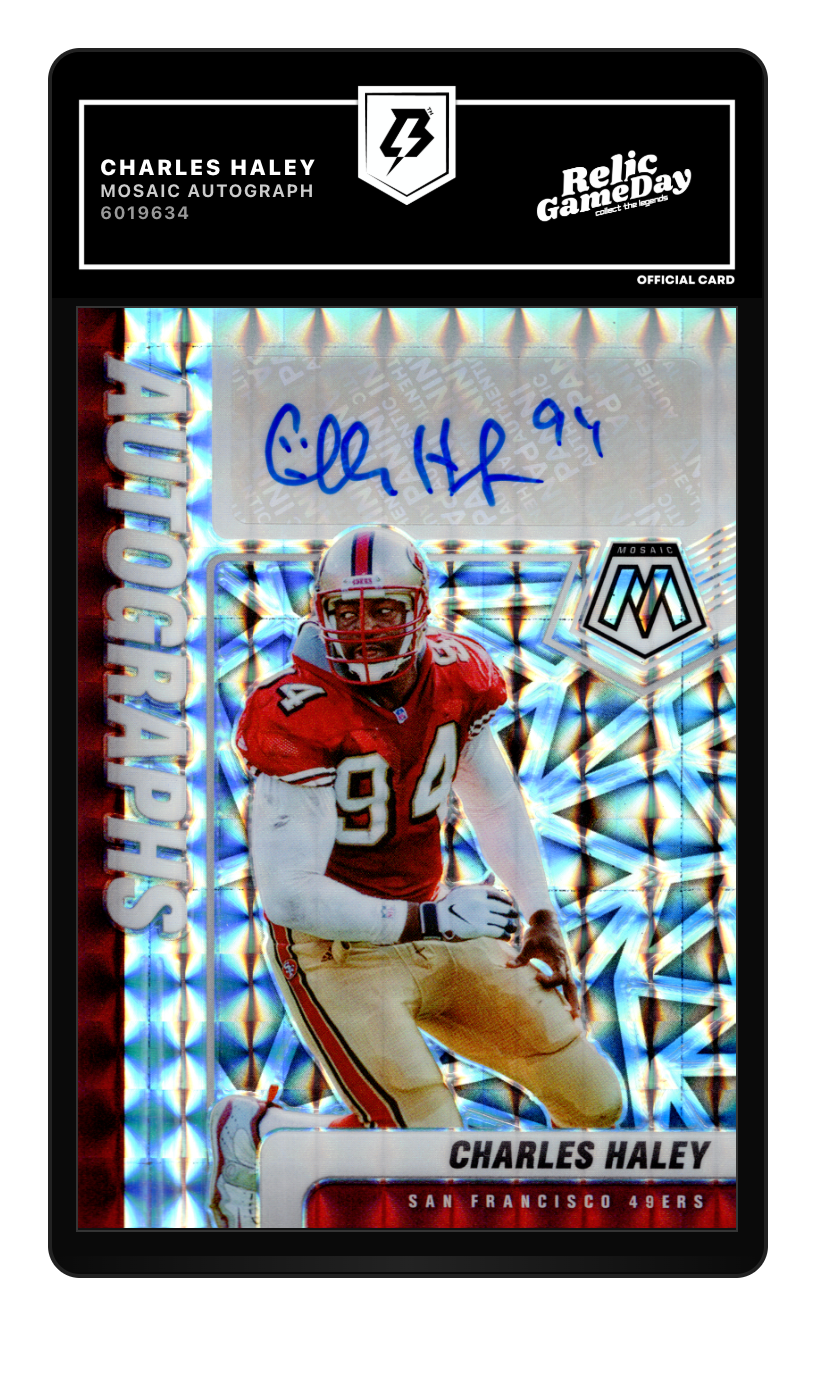 Charles Haley graded 0
