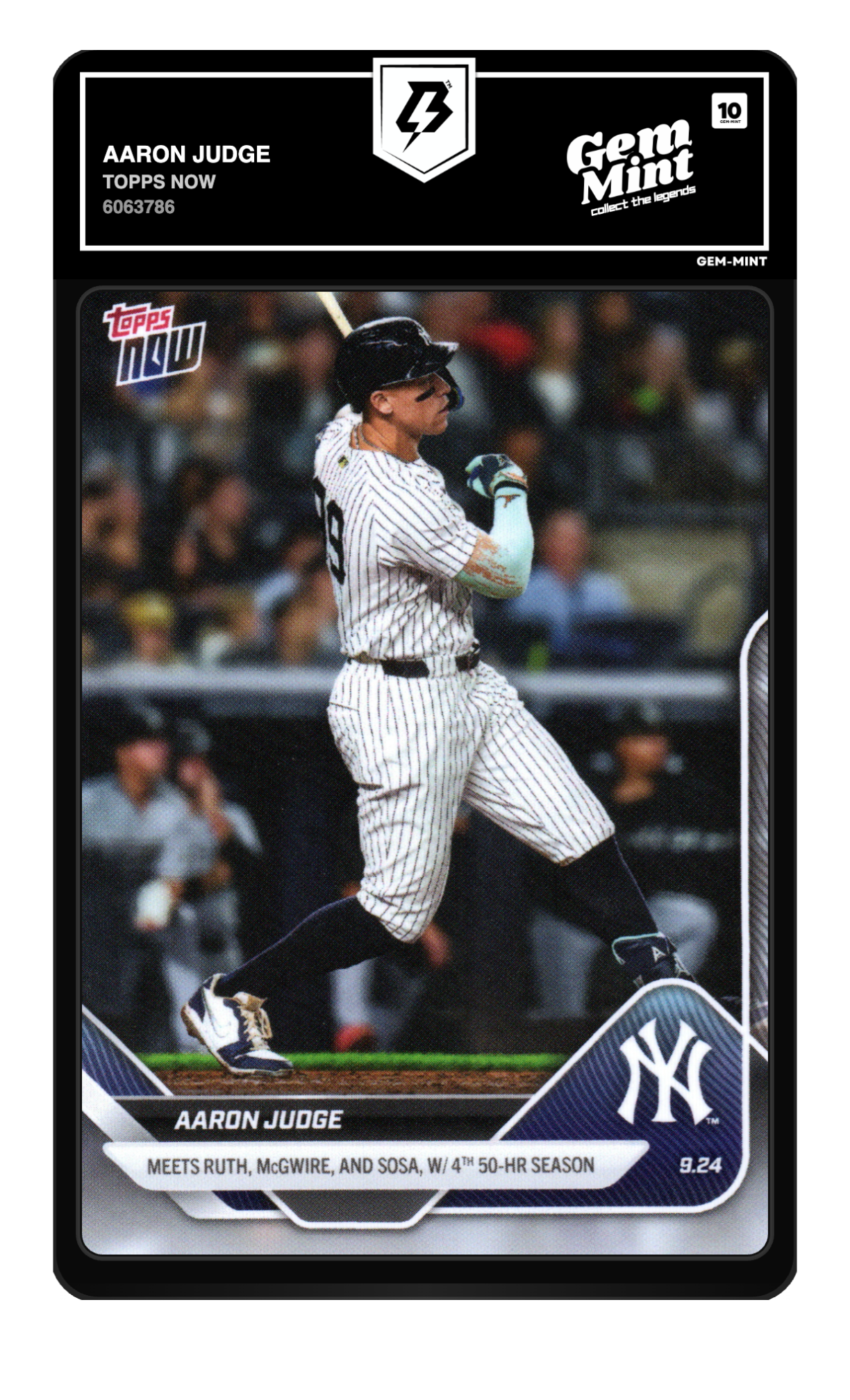 Aaron Judge graded 10