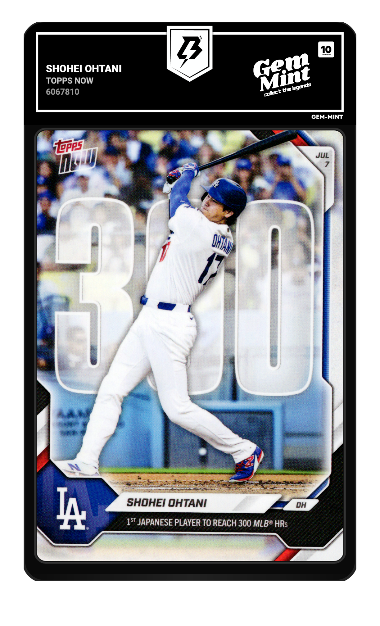 Shohei Ohtani graded 10