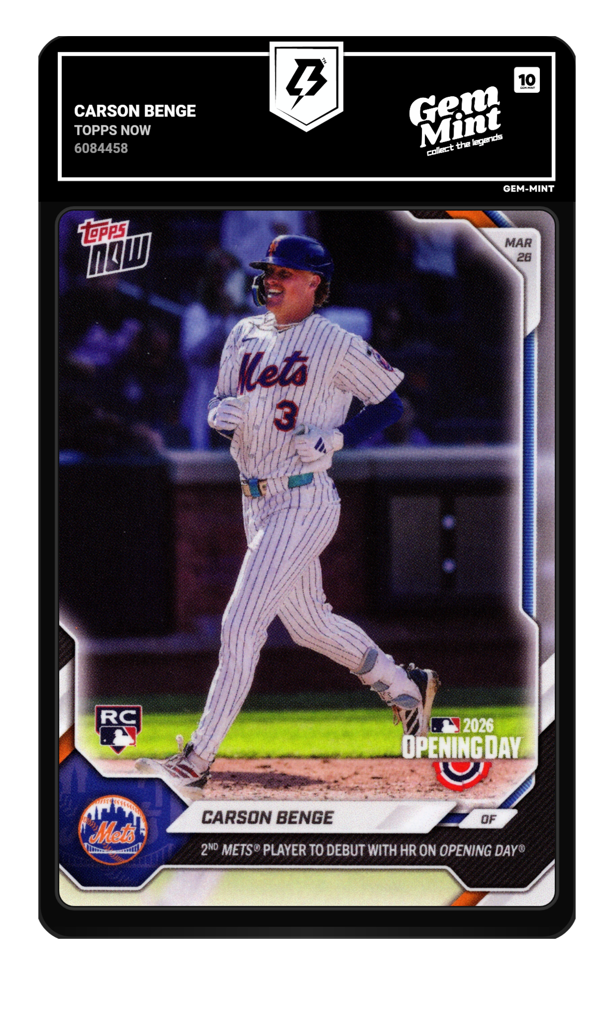 Carson Benge graded 10