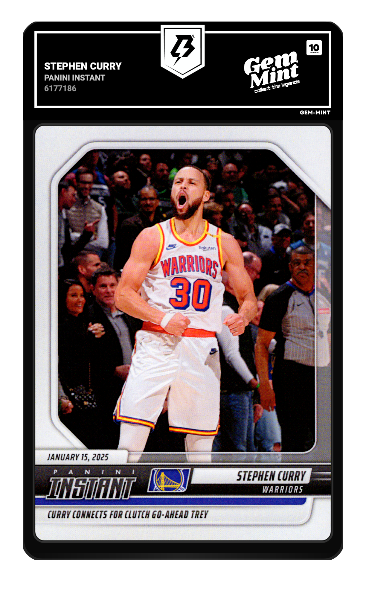 Stephen Curry graded 10