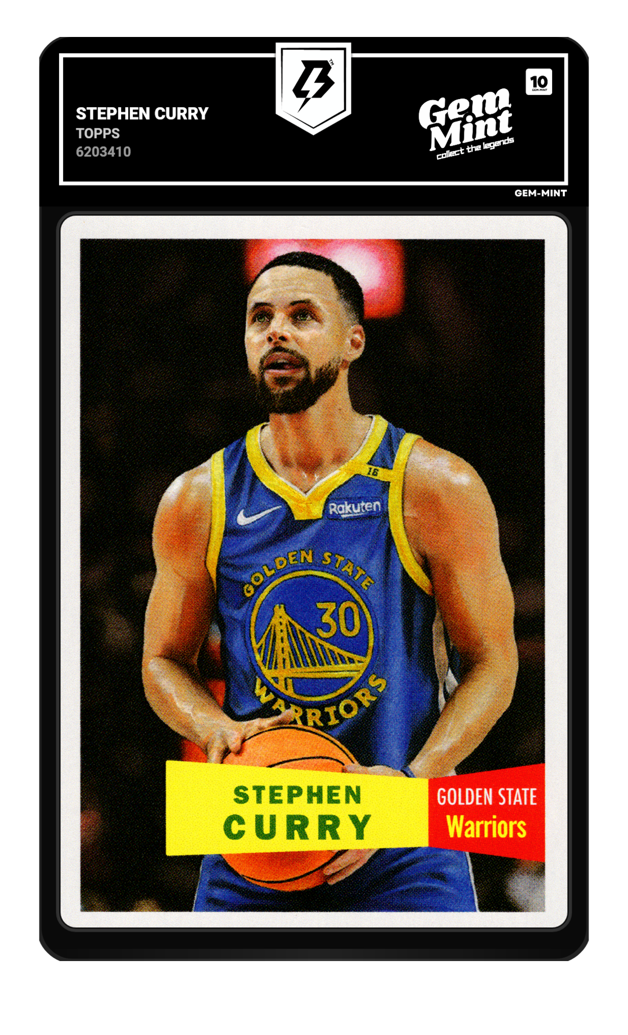Stephen Curry graded 10