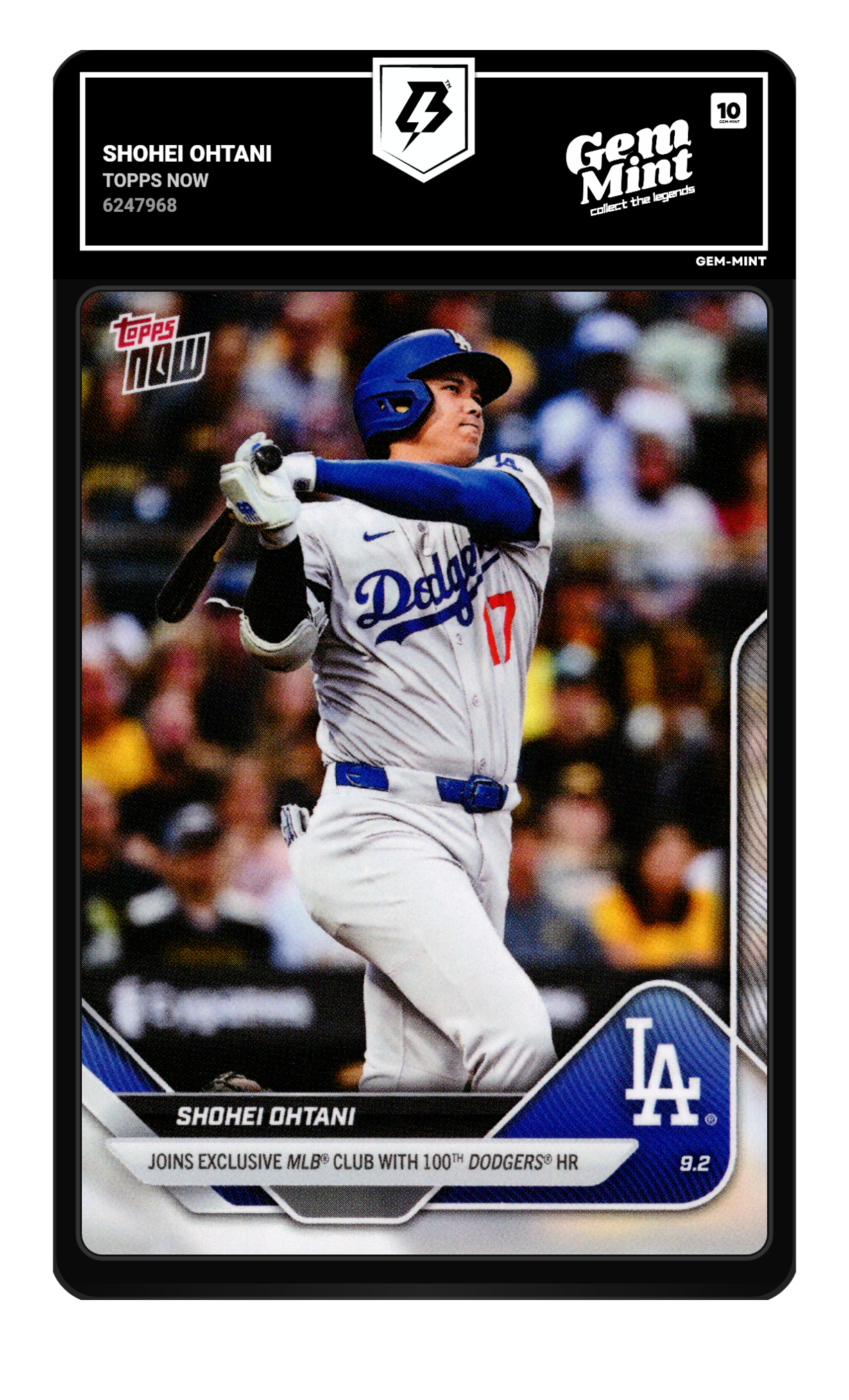 Shohei Ohtani graded 10