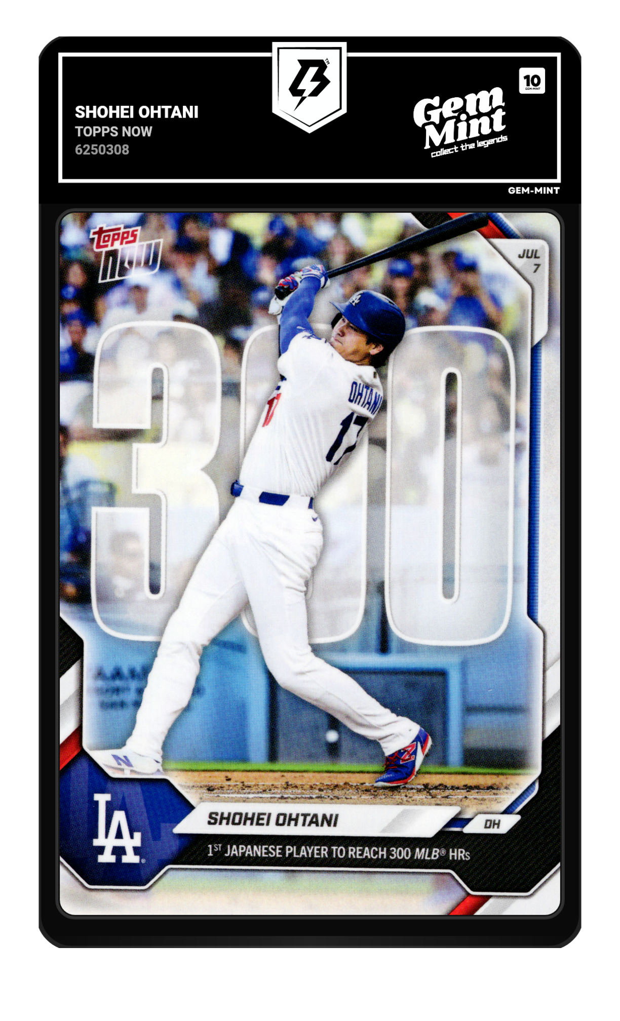 Shohei Ohtani graded 10