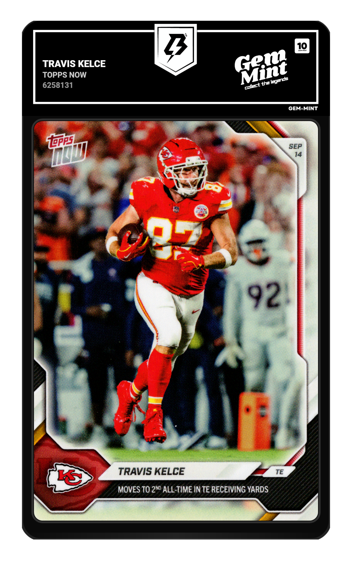 Travis Kelce graded 10
