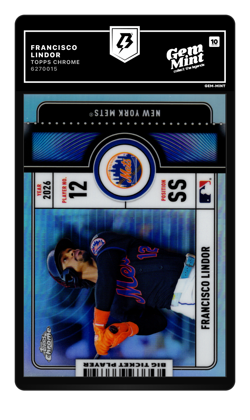 Francisco Lindor graded 10