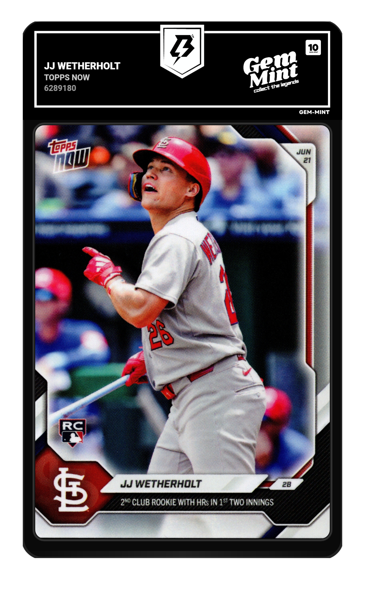 JJ Wetherholt graded 10