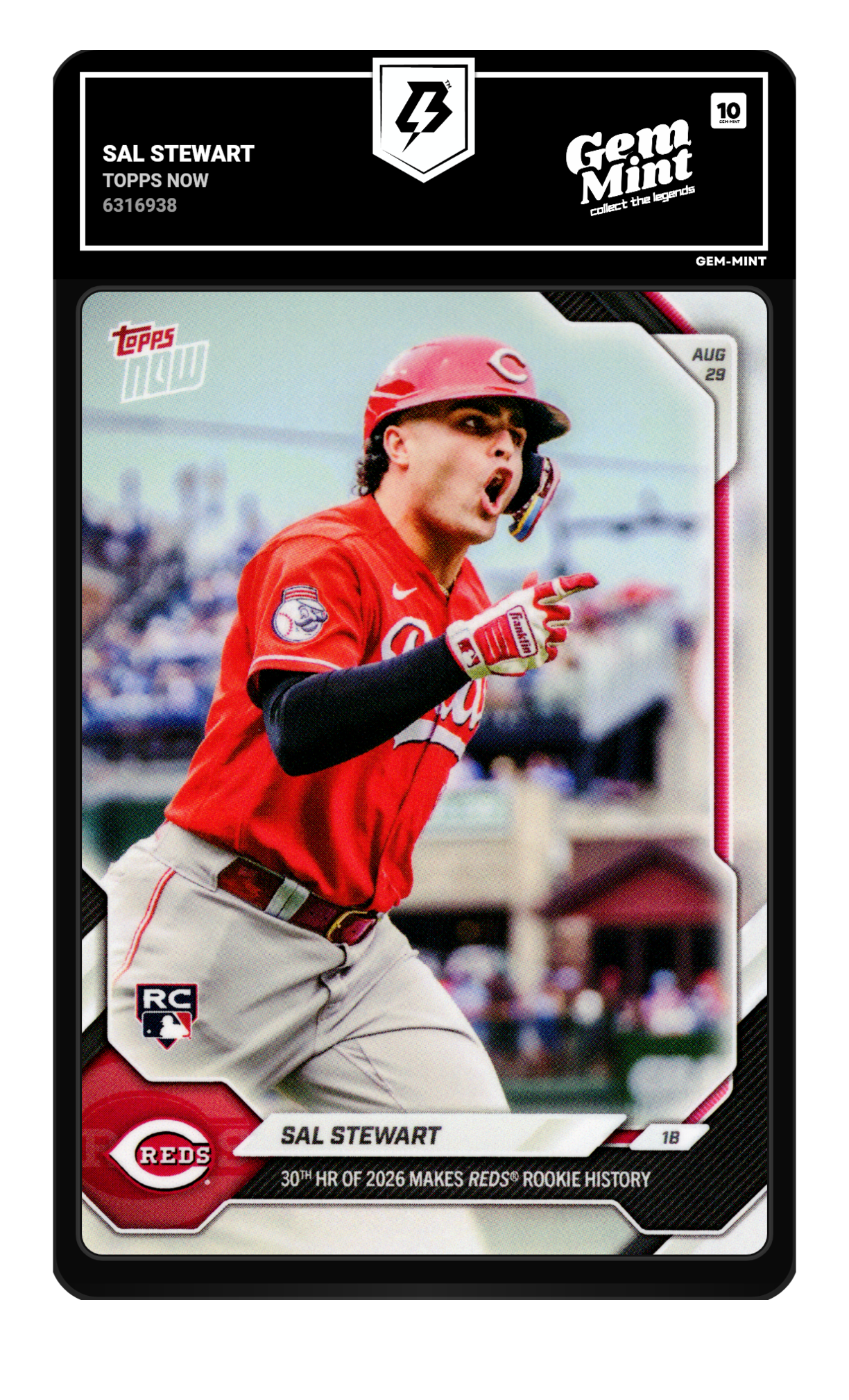 Sal Stewart graded 10