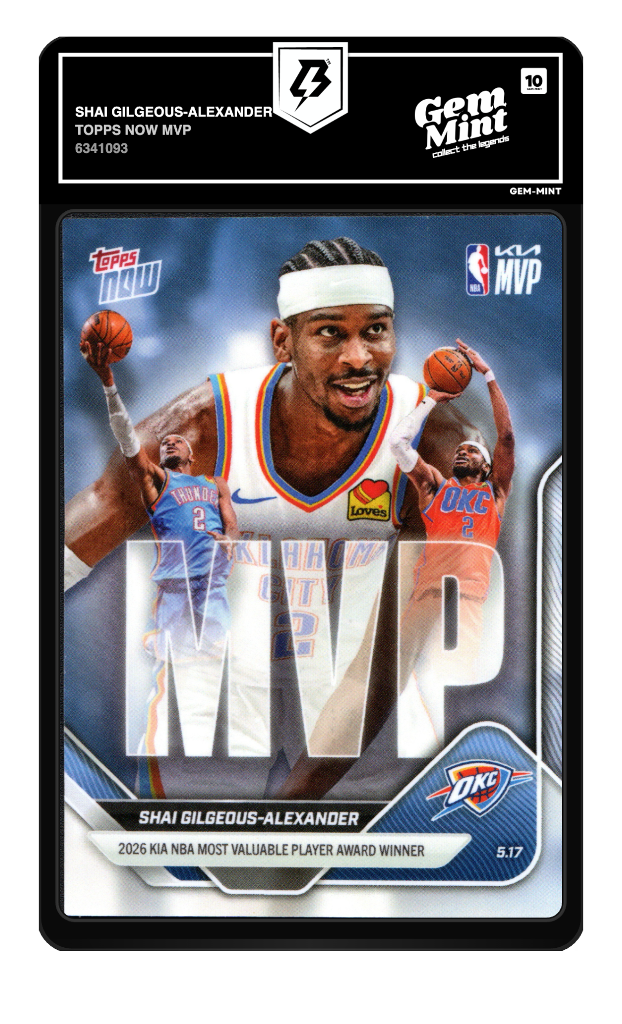 Shai Gilgeous-Alexander graded 10
