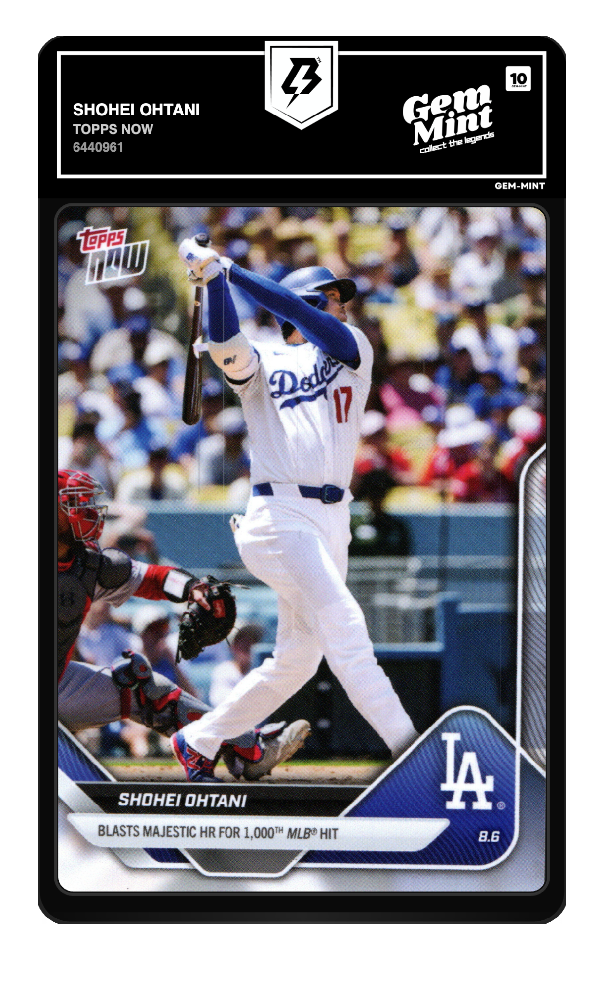 Shohei Ohtani graded 10