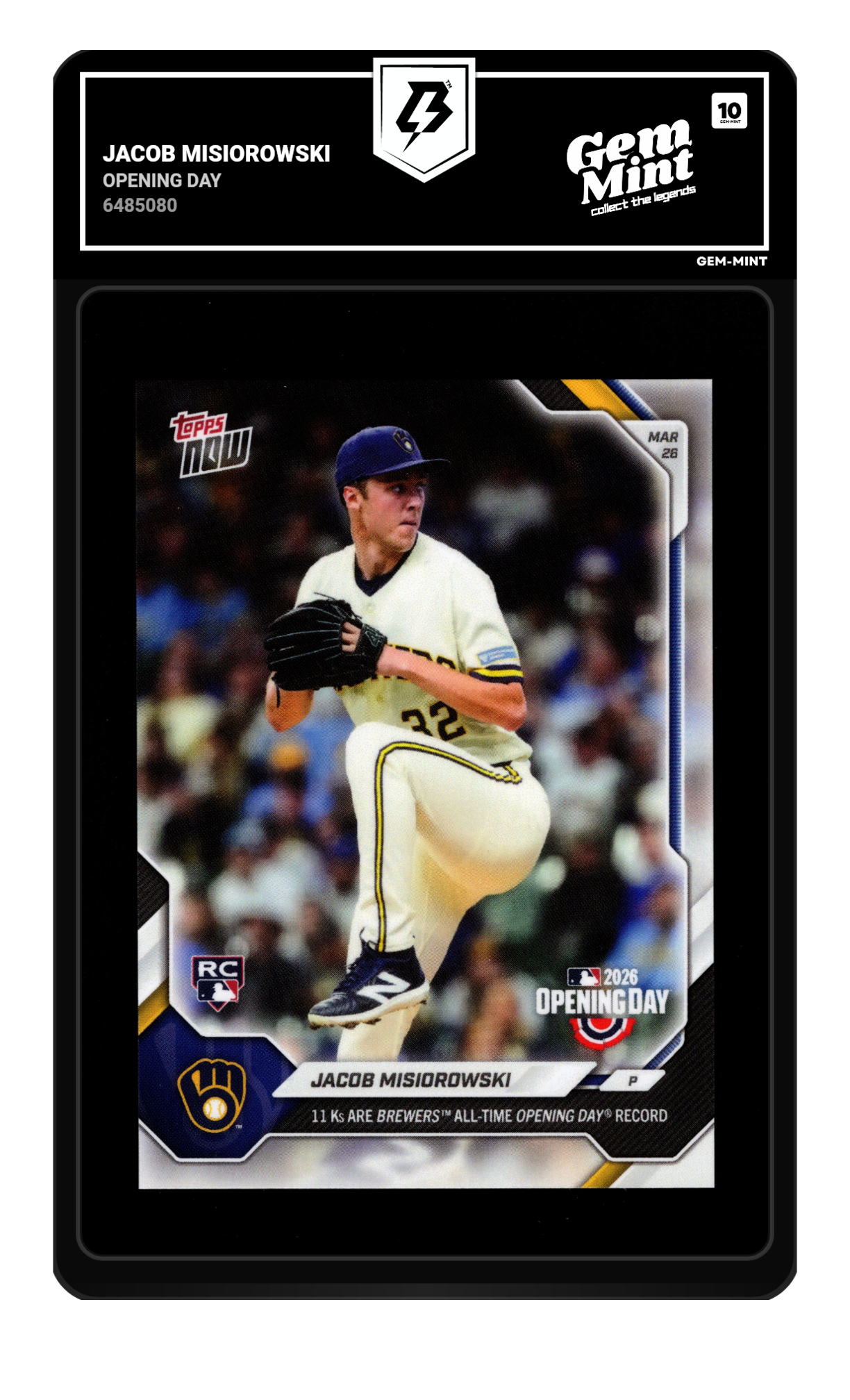 Jacob Misiorowski graded 10