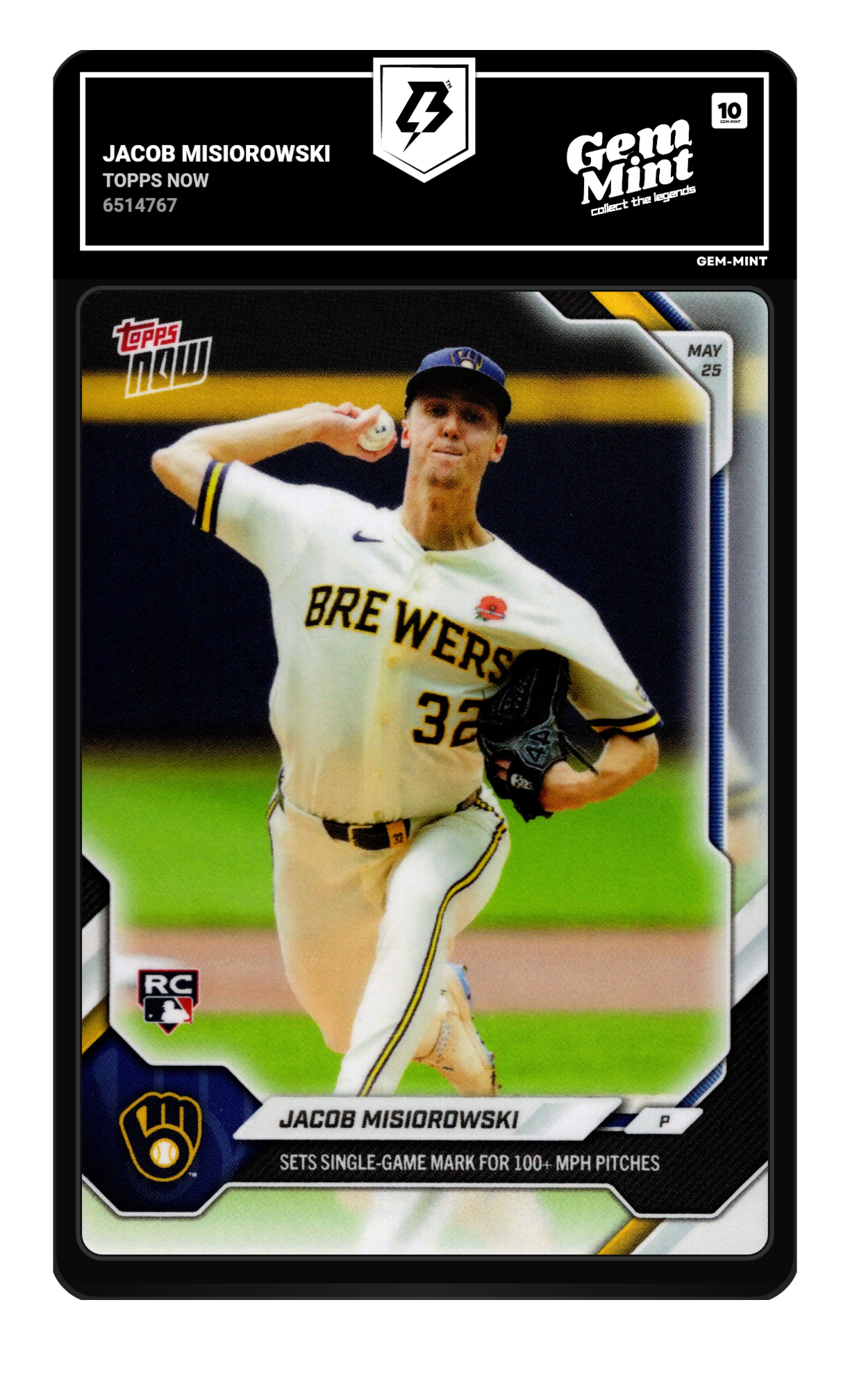 Jacob Misiorowski graded 10