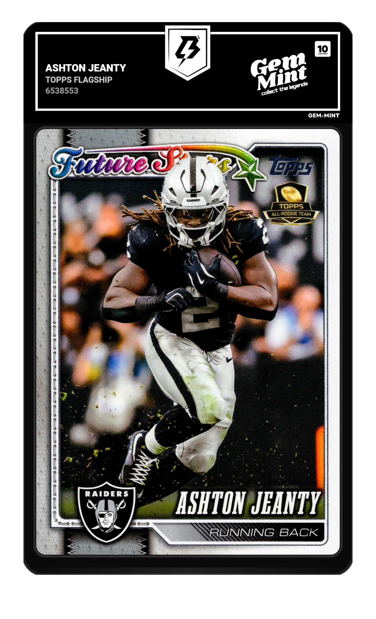 Ashton Jeanty graded 10