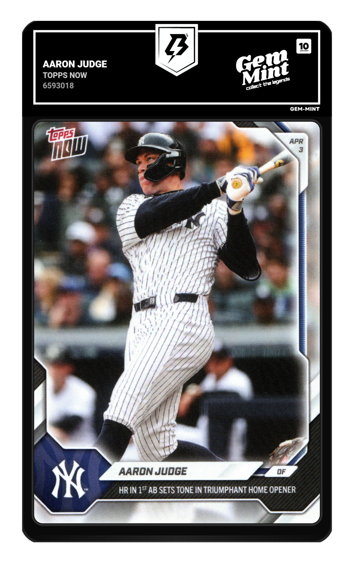 Aaron Judge graded 10