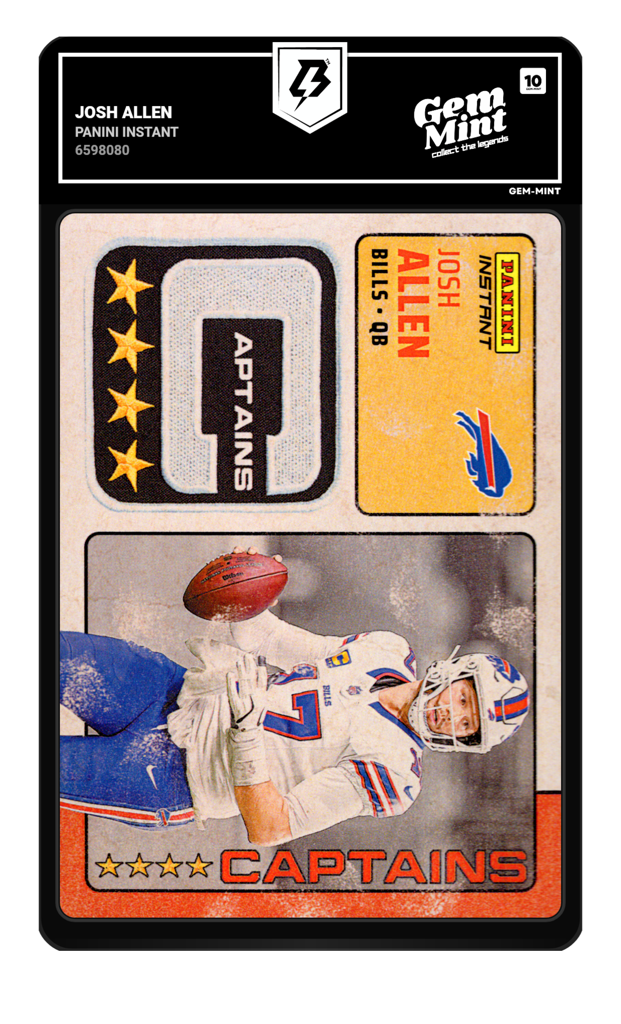 Josh Allen graded 10