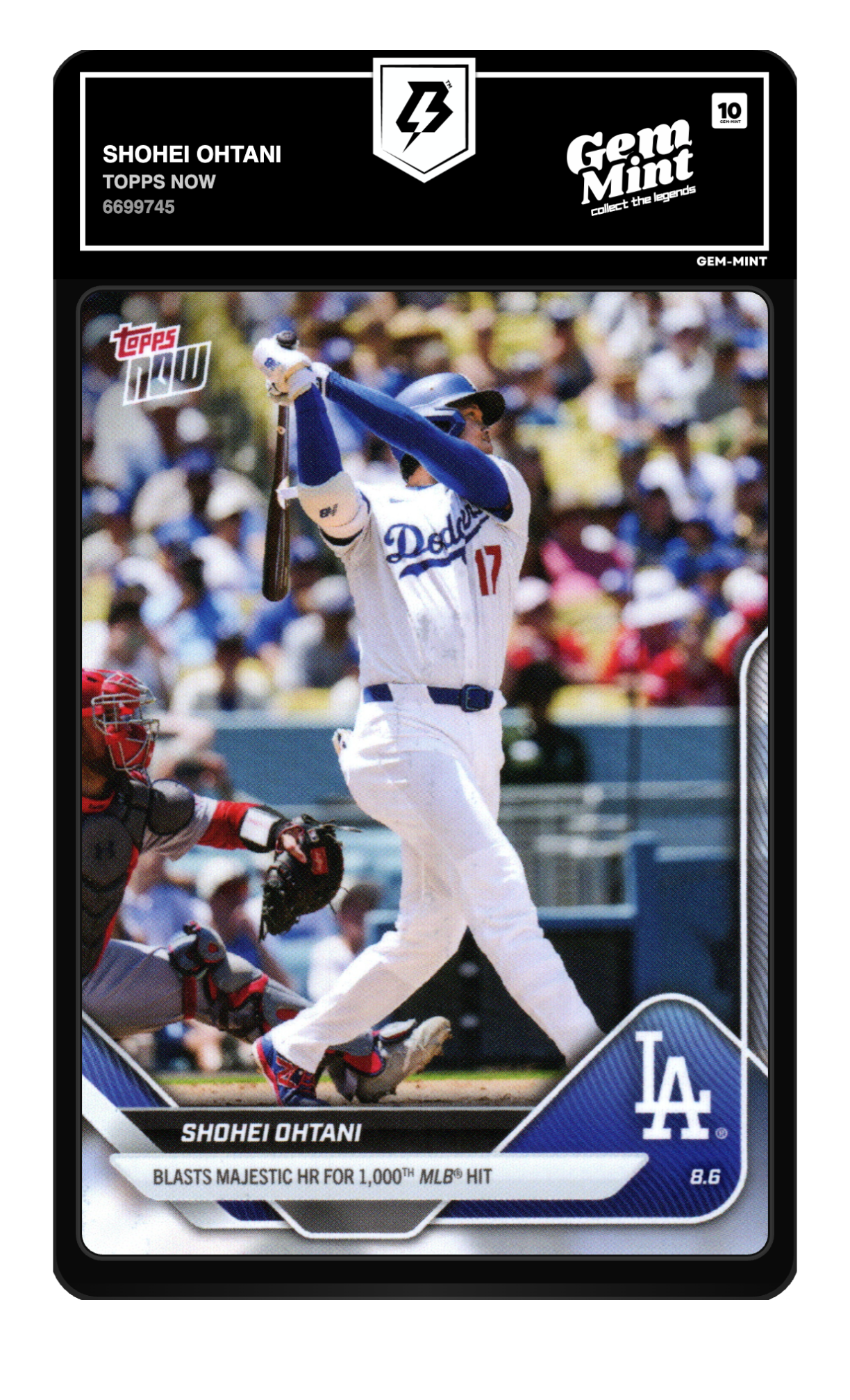 Shohei Ohtani graded 10