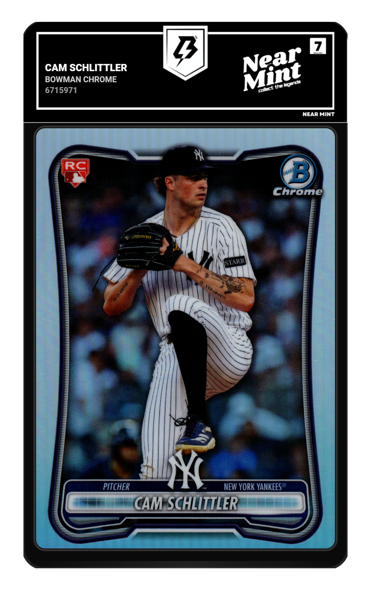 Cam Schlittler graded 7