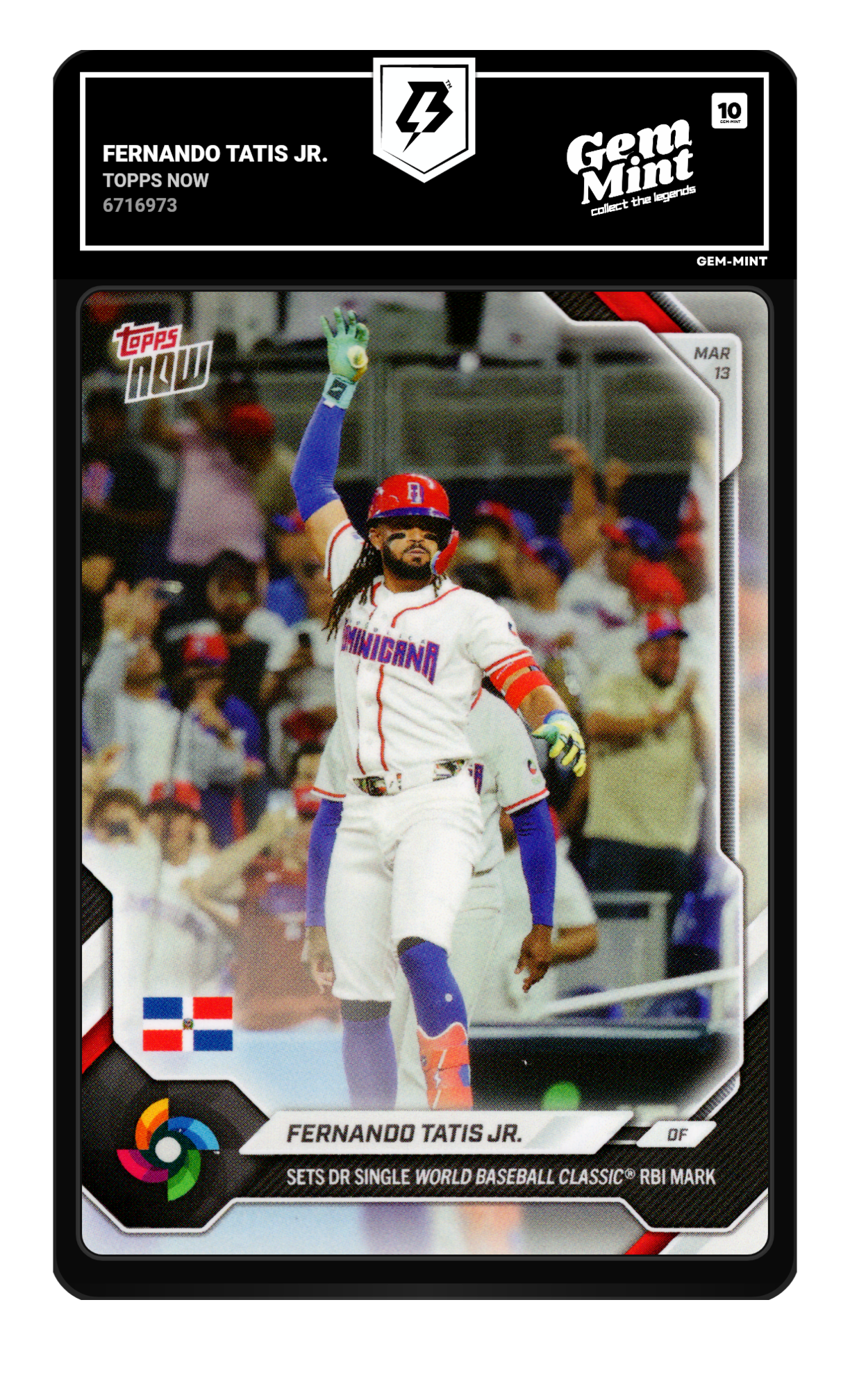 Fernando Tatis Jr. graded 10