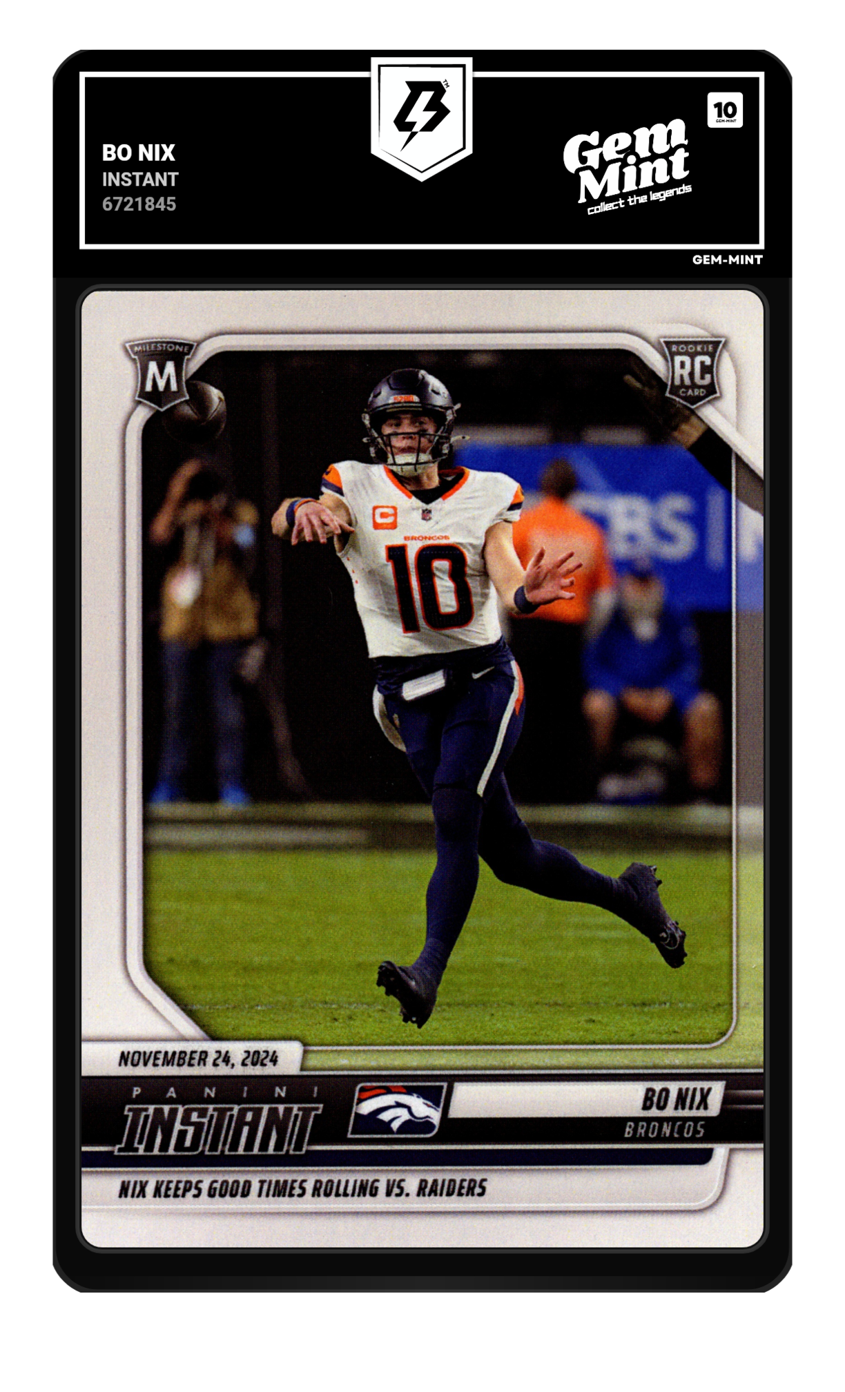 Bo Nix graded 10