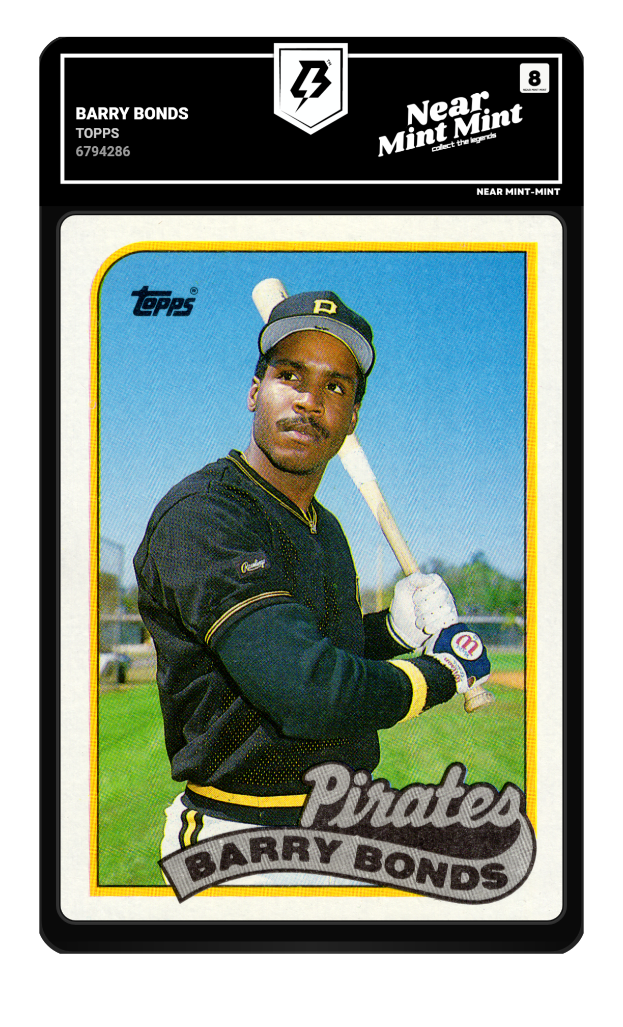 Barry Bonds graded 8