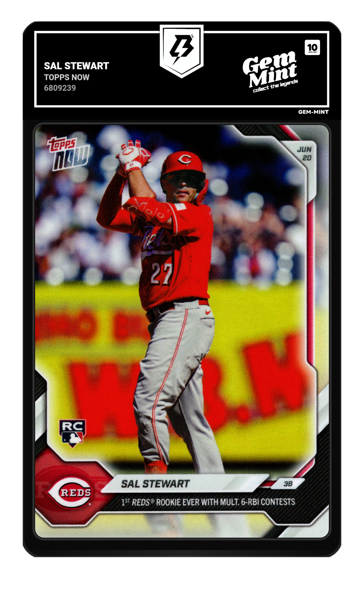 Sal Stewart graded 10