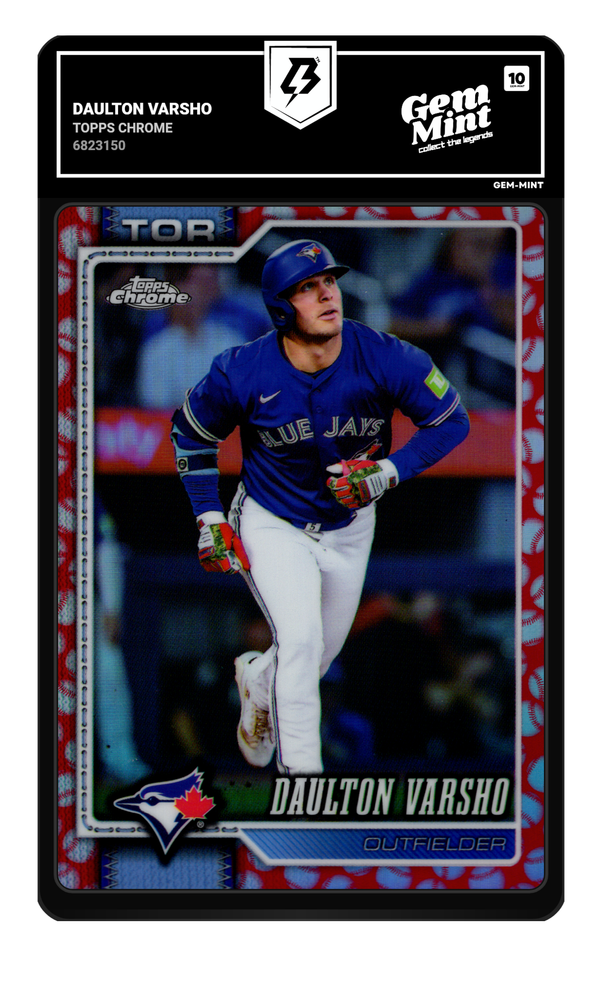 Daulton Varsho graded 10