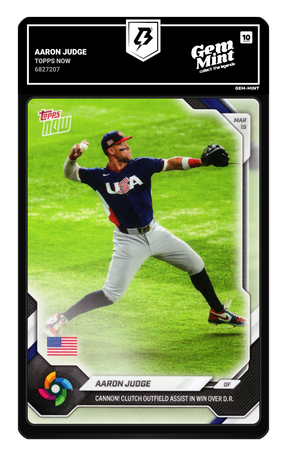 Aaron Judge graded 10