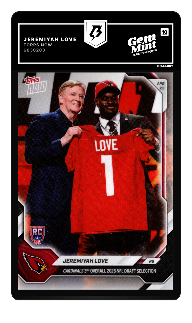 Jeremiyah Love graded 10