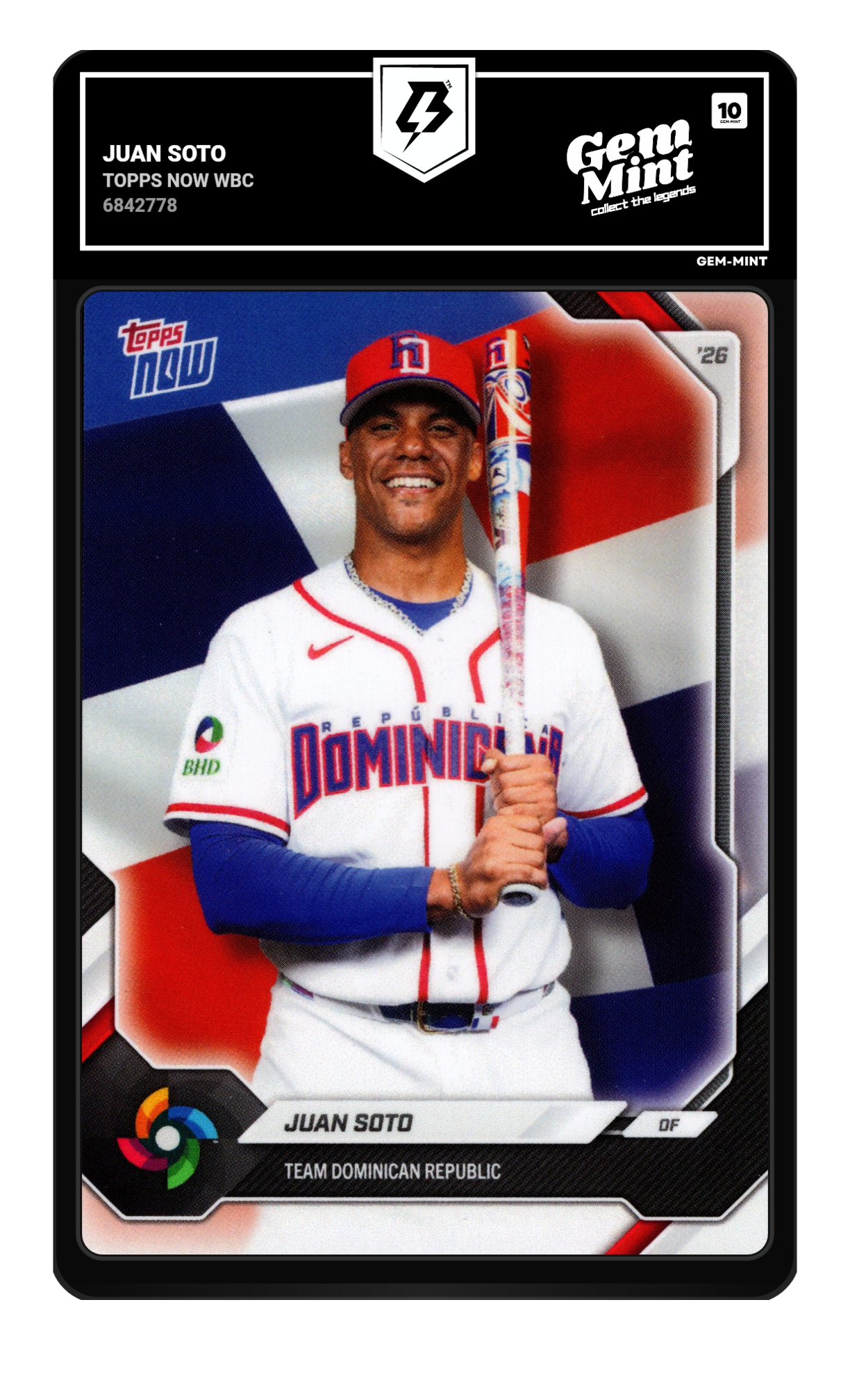 Juan Soto graded 10