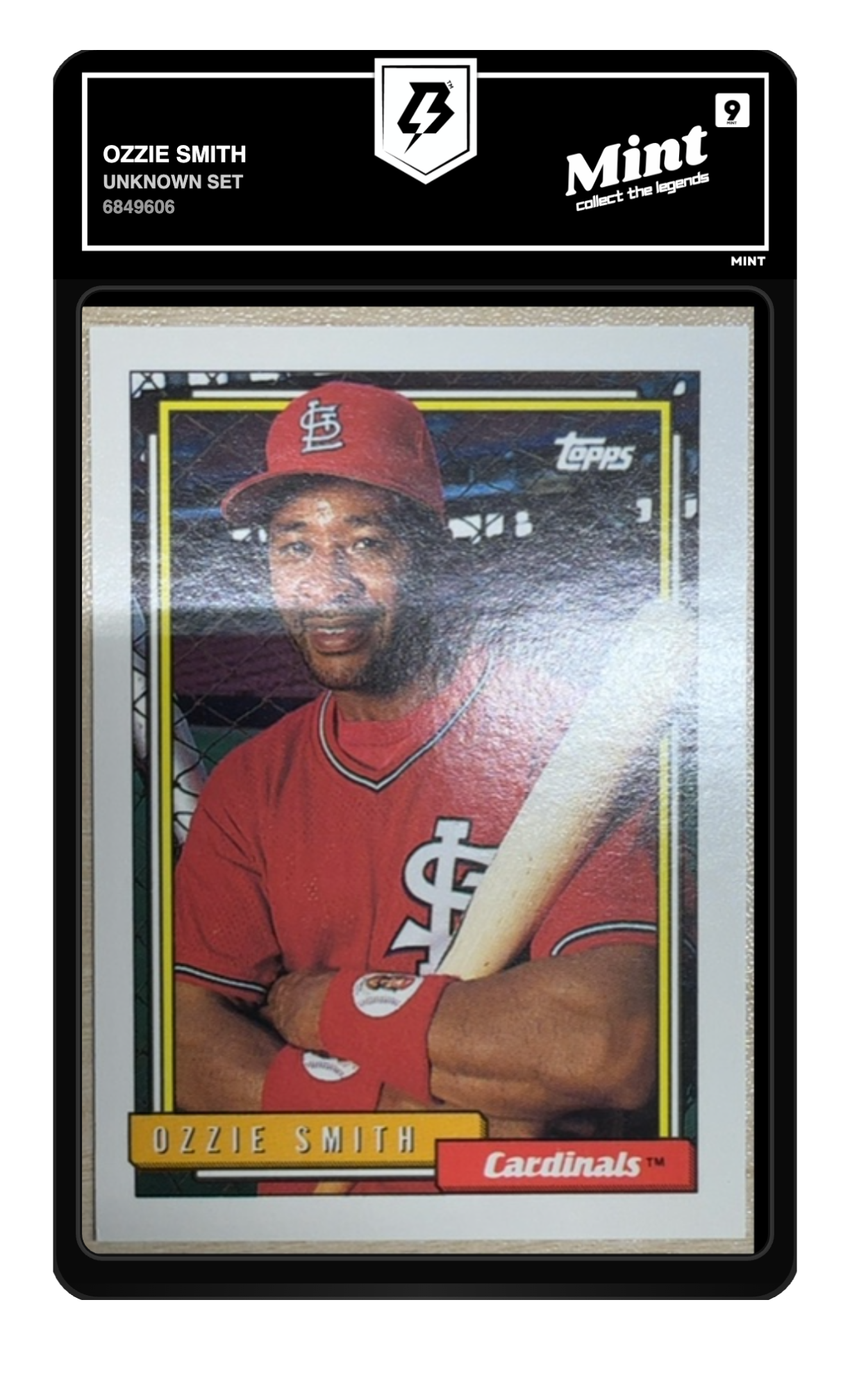 Ozzie Smith graded 9