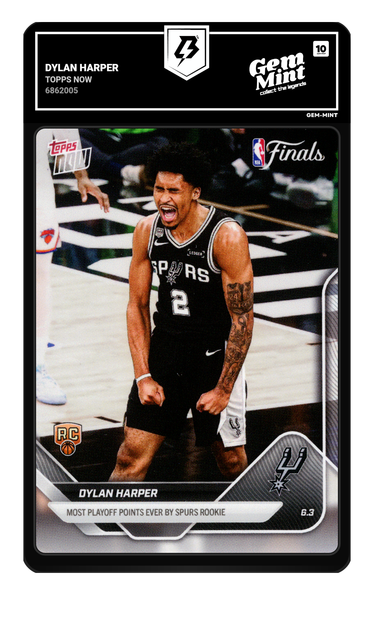 Dylan Harper graded 10